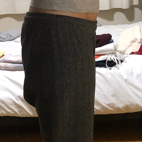 Americal Apparel Peppered Grey Sweatpants Medium - Picture 3 of 8